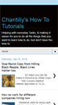 Mobile Screenshot of chantillyshowtotutorials.blogspot.com