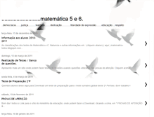 Tablet Screenshot of matematicatodos.blogspot.com