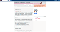 Desktop Screenshot of myinformix.blogspot.com