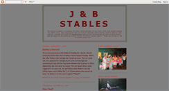 Desktop Screenshot of jandbstables.blogspot.com