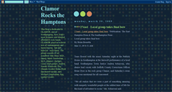 Desktop Screenshot of clamorband.blogspot.com