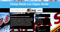 Desktop Screenshot of cheapskatelasvegasguide.blogspot.com