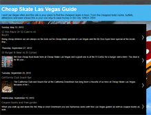 Tablet Screenshot of cheapskatelasvegasguide.blogspot.com