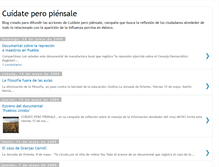 Tablet Screenshot of cuidateperopiensale.blogspot.com