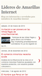 Mobile Screenshot of lideresamarillasinternet.blogspot.com