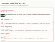 Tablet Screenshot of lideresamarillasinternet.blogspot.com