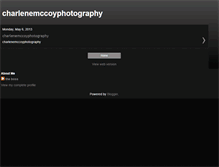 Tablet Screenshot of charlenemccoyphotography.blogspot.com
