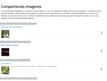 Tablet Screenshot of compartiendomisimagenes.blogspot.com