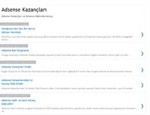 Tablet Screenshot of adsensekazanclari.blogspot.com