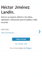 Mobile Screenshot of hectorjimenezlandinmonitor.blogspot.com