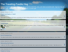 Tablet Screenshot of foodiehog.blogspot.com