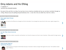 Tablet Screenshot of ornyadams.blogspot.com