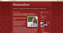 Desktop Screenshot of biseksualizm.blogspot.com