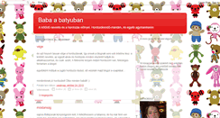 Desktop Screenshot of hordozomababam.blogspot.com