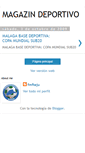 Mobile Screenshot of fmfteju-magazindeportivo.blogspot.com