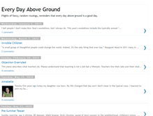 Tablet Screenshot of everydayaboveground.blogspot.com