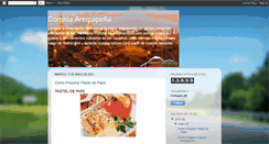 Desktop Screenshot of comidashancco.blogspot.com