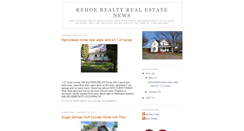 Desktop Screenshot of kehoerealty.blogspot.com