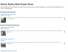 Tablet Screenshot of kehoerealty.blogspot.com