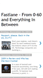 Mobile Screenshot of fastlane0-60.blogspot.com