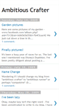 Mobile Screenshot of ambitiouscrafter.blogspot.com