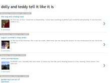 Tablet Screenshot of dollyandteddylove.blogspot.com