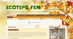 Desktop Screenshot of ecotipsverdes.blogspot.com