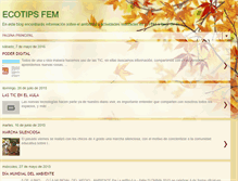 Tablet Screenshot of ecotipsverdes.blogspot.com