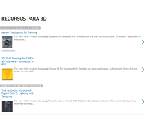Tablet Screenshot of 3dtotalresources.blogspot.com