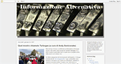 Desktop Screenshot of informazione-alternativa.blogspot.com