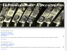 Tablet Screenshot of informazione-alternativa.blogspot.com