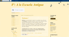 Desktop Screenshot of 8aescuela.blogspot.com