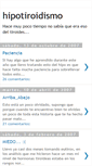 Mobile Screenshot of hipo-tiroidismo.blogspot.com