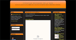 Desktop Screenshot of cienciassociales4eso.blogspot.com