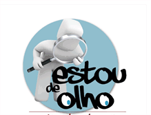 Tablet Screenshot of campanhaestoudeolho.blogspot.com