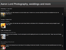 Tablet Screenshot of aaronlordphotography.blogspot.com