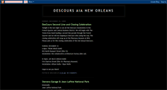 Desktop Screenshot of descoursneworleans.blogspot.com