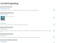Tablet Screenshot of englishblog2eso.blogspot.com