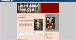 Desktop Screenshot of mediamousebookchat.blogspot.com