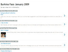 Tablet Screenshot of burkina-jan09.blogspot.com