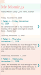 Mobile Screenshot of mymornings.blogspot.com
