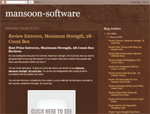 Tablet Screenshot of mansoon-software.blogspot.com