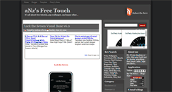 Desktop Screenshot of anzfreetouch.blogspot.com