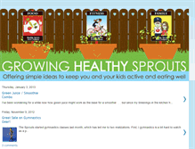 Tablet Screenshot of growinghealthysprouts.blogspot.com