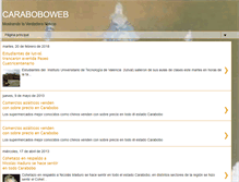 Tablet Screenshot of caraboboweb.blogspot.com