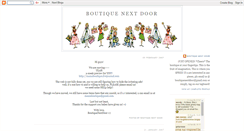 Desktop Screenshot of boutiquenextdoor.blogspot.com