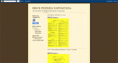 Desktop Screenshot of brickpizzeria.blogspot.com