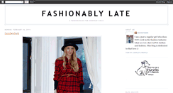 Desktop Screenshot of fashionablylate-c.blogspot.com