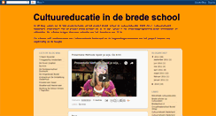 Desktop Screenshot of cultuurbredeschool.blogspot.com