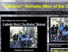 Tablet Screenshot of catholic-men.blogspot.com